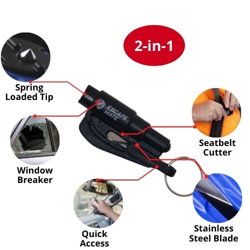Keychain Glass Breaker