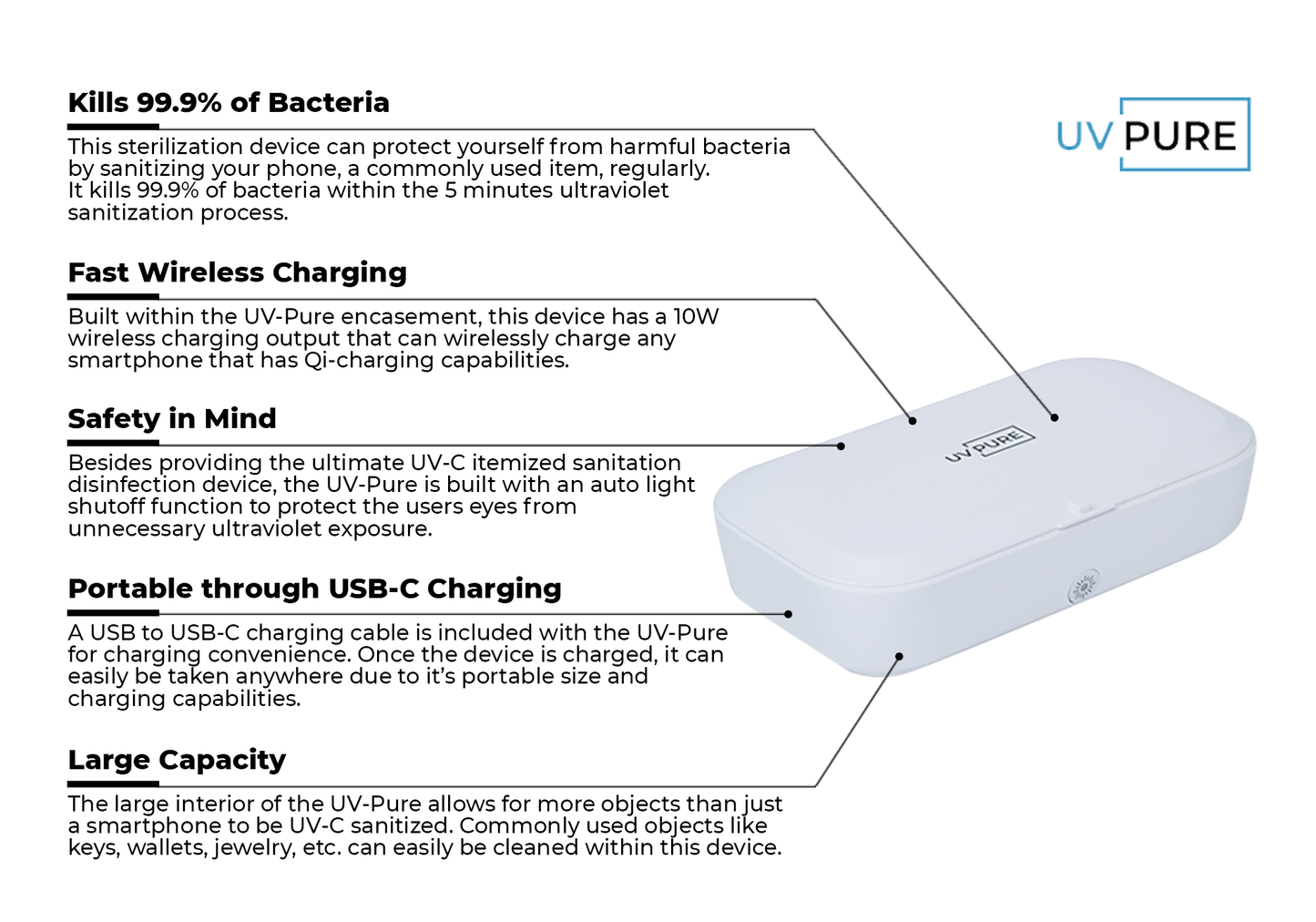 UV-Pure Phone Sterilizer