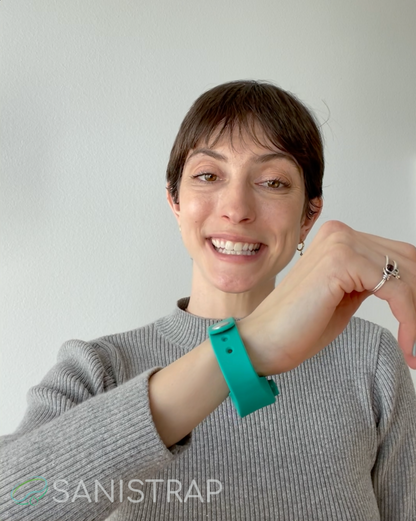 Sanitizing Germ-Destroying Wristband