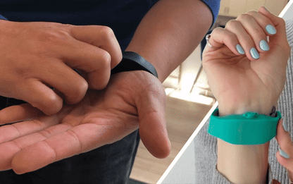 Sanitizing Germ-Destroying Wristband