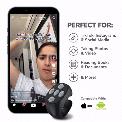 Scroll Genie Hands-Free Wireless Remote Control